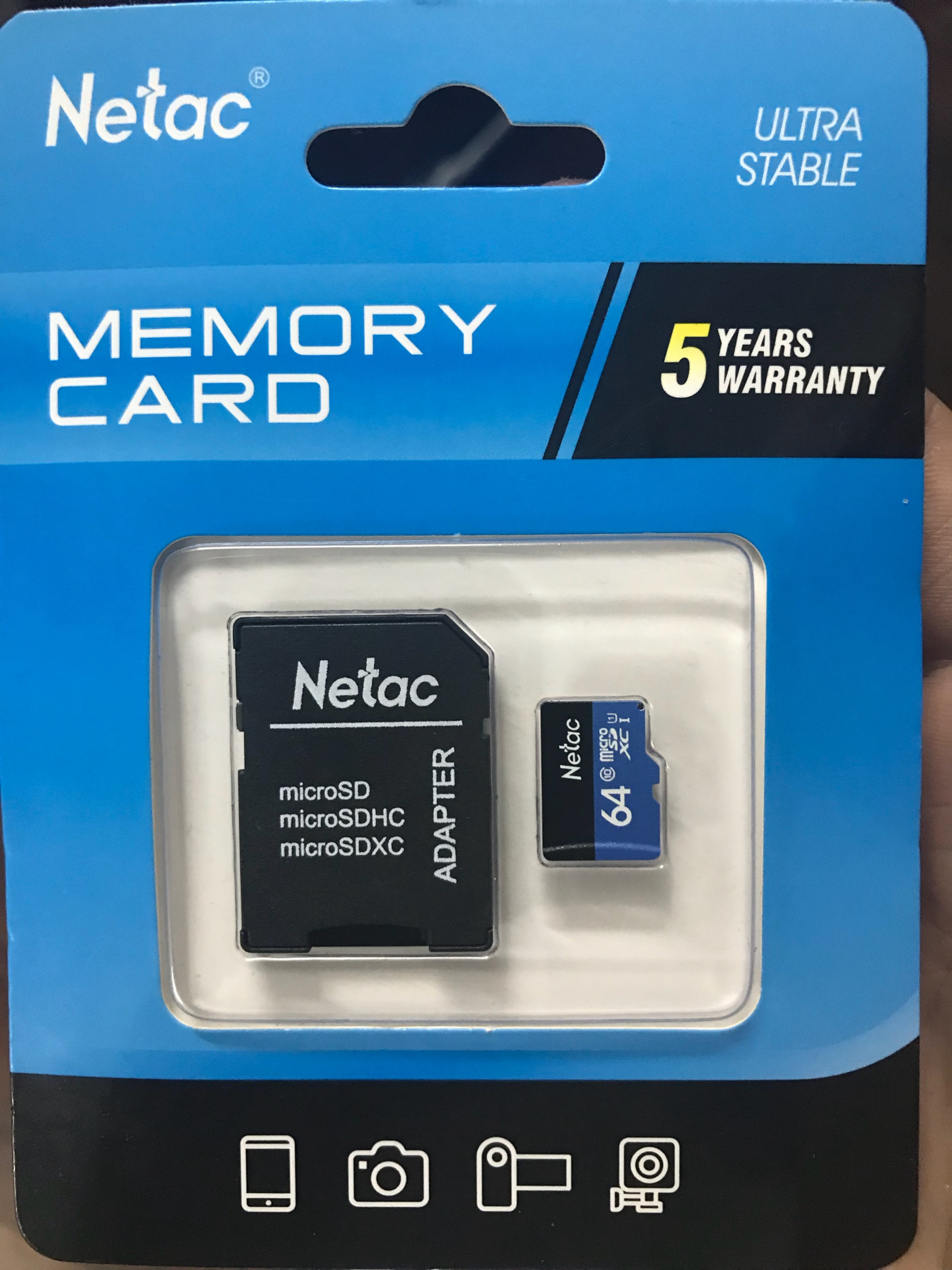 3f26dac47d44931aca55 Thẻ Nhớ Netac 64Gb Chuyên Camera